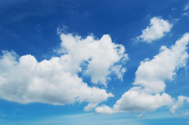 Cielo azzurro e onde bianche