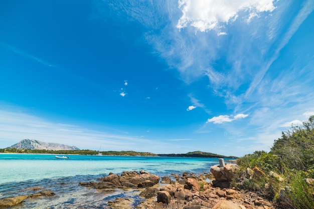 Cielo azzurro su Cala Brandinchi