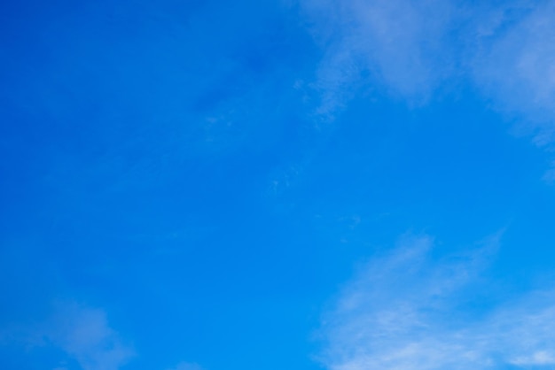 Cielo blu con nuvole natura sfondo astratto