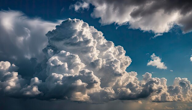 cielo blu con nuvole nuvole nel cielo vista panoramica delle nuvole sfondo delle nuvole