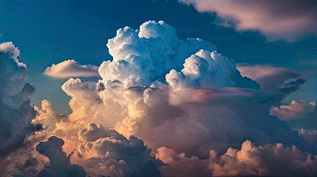 cielo blu con nuvole nuvole nel cielo vista panoramica delle nuvole sfondo delle nuvole