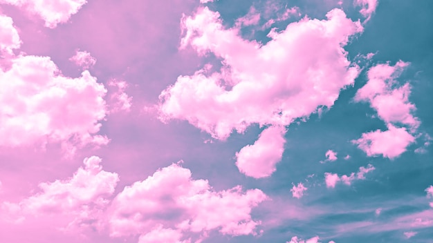 cielo blu e rosa pastello bellissimo sfondo romantico sfondo sognante