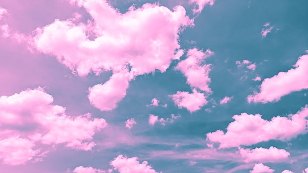 cielo blu e rosa pastello bellissimo sfondo romantico sfondo sognante