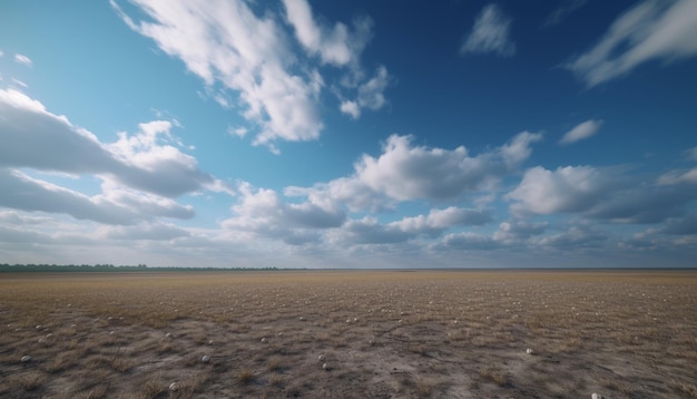 Cielo blu nuvoloso Modello 3D strutturato Terreno perfetto per i tuoi effetti visivi