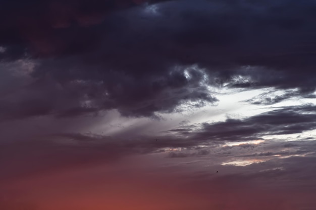 Cielo di foto reali di nuvole e colori tenui per lo sfondo