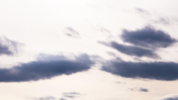 Cielo e nuvole come sfondo