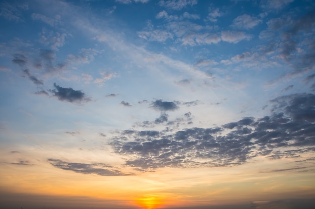 Cielo e nuvole