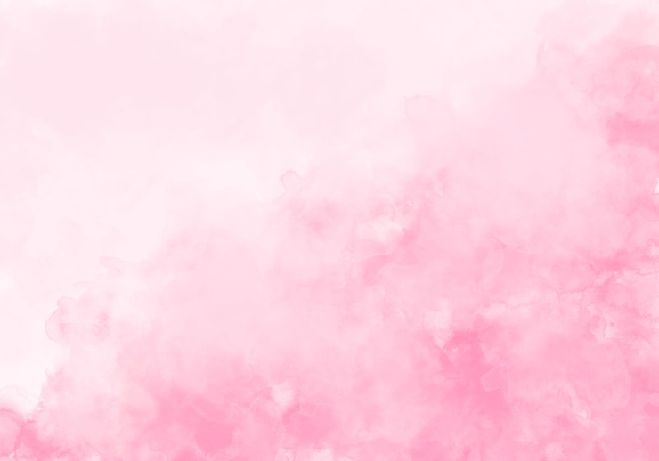 Foto cielo fantasia acquerello rosa pastello dipinto a mano per lo sfondo