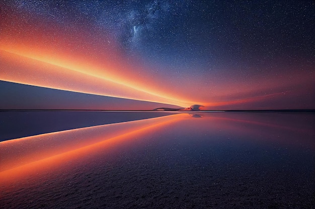 Cielo notturno di sfondo