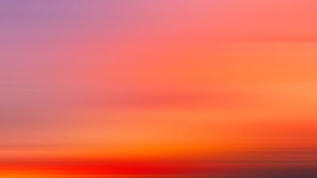 Cielo nuvoloso colorato al tramonto. Colore sfumato. Struttura del cielo, sfocatura del movimento dello sfondo della natura astratta.