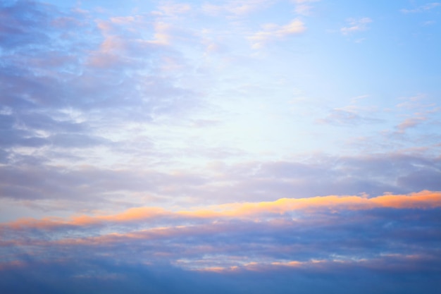 Cielo rosa e blu colorssky sfondo astratto