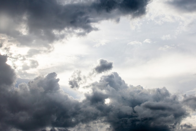 Cielo temporalesco Nuvole di pioggia