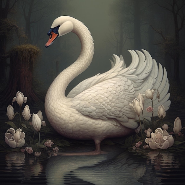 Cigno elegante