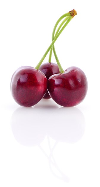 Ciliegie dolci con gambo