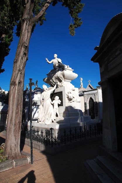 Cimitero della Recoleta a Buenos Aires, Argentina