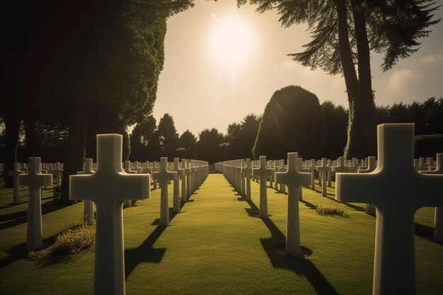 Cimitero nazionale generare ai