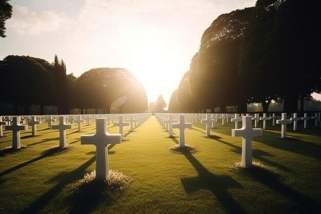 Cimitero nazionale generare ai