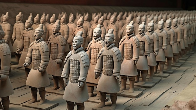 Cina Generative AI Guerrieri di Terracotta