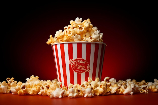 Cinematic Popcorn Delight IA generativa