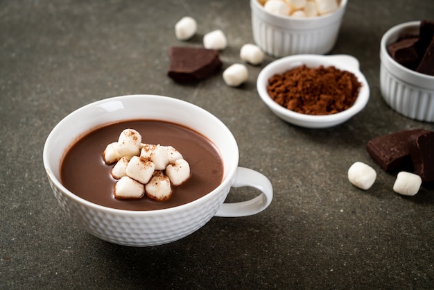 cioccolata calda con marshmallow