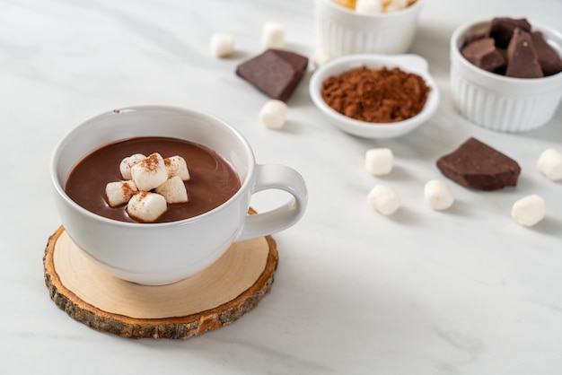 Cioccolata calda con marshmallow