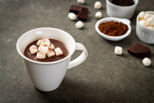 Cioccolata calda con marshmallow