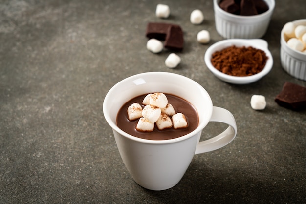 Cioccolata calda con marshmallow