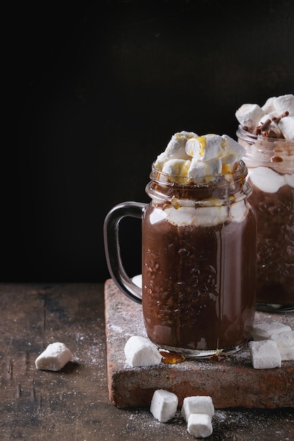 Cioccolata calda con marshmallow