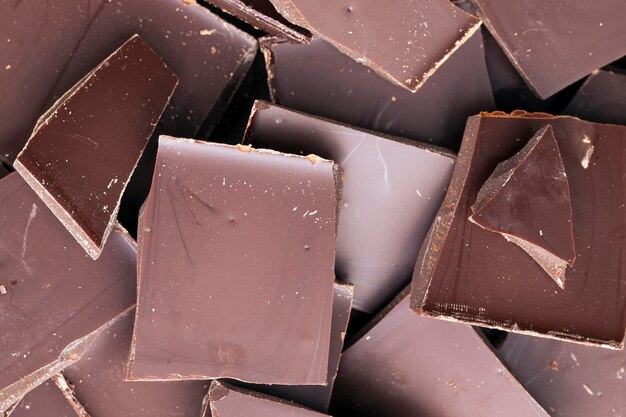 Cioccolato al cacao e ad alto contenuto di burro di cacao