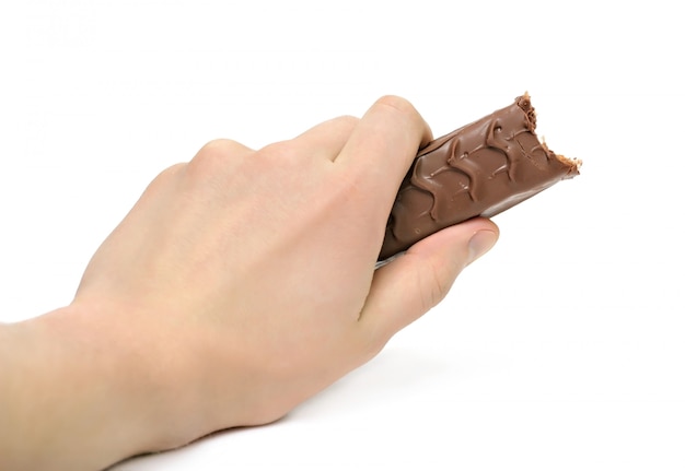 Cioccolato in mano