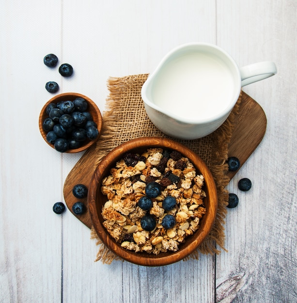 Ciotola con muesli