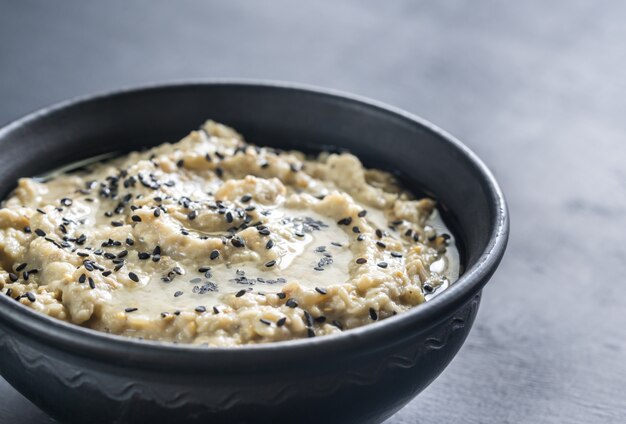 Ciotola di baba ghanoush