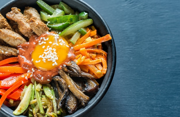 Ciotola di bibimbap