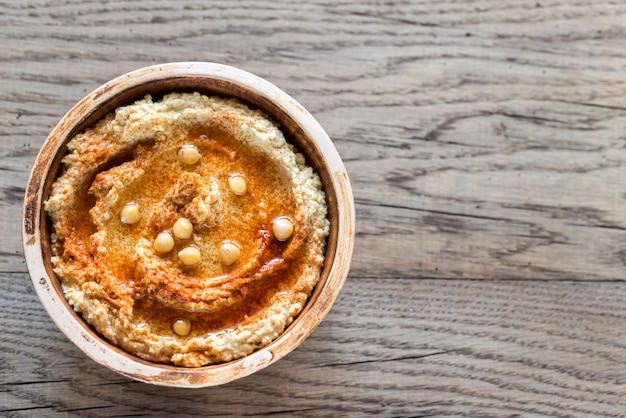 Ciotola di hummus