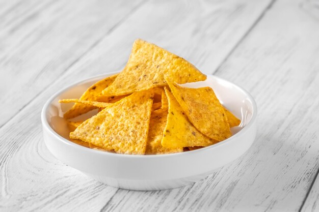 Ciotola di tortilla chips