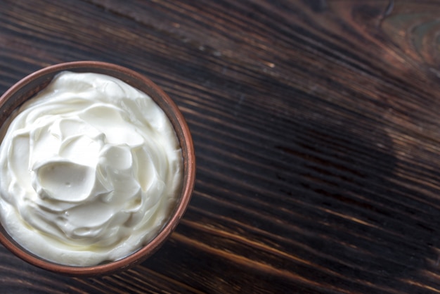 Ciotola di yogurt greco