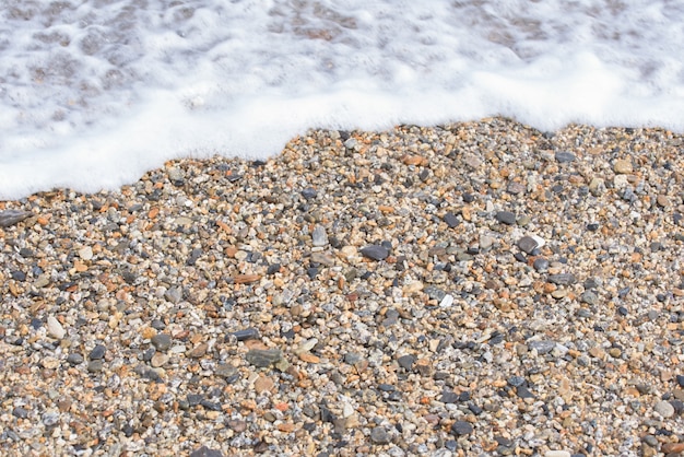 Ciottoli sulla spiaggia