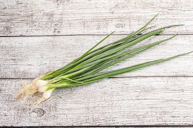 Cipolla verde fresca a aroma giovane