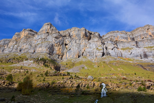 Circo de Soaso in Ordesa Valley Aragon Pyrenees spagna