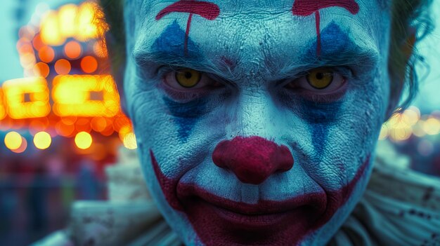 Circo degli incubi dei pagliacci inquietanti