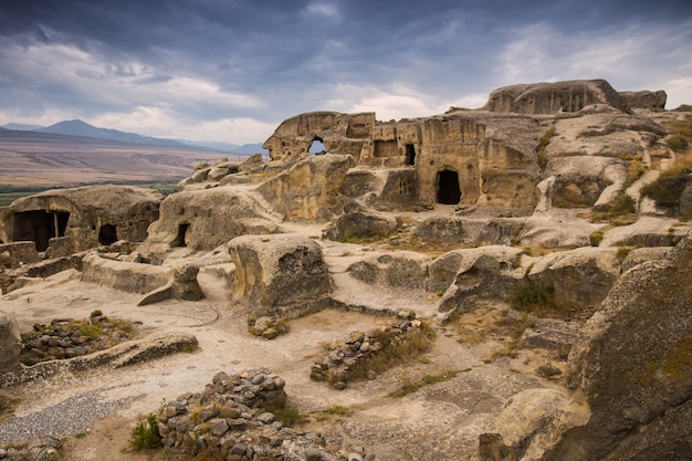 Città antica della caverna Uplistsikhe, Georgia