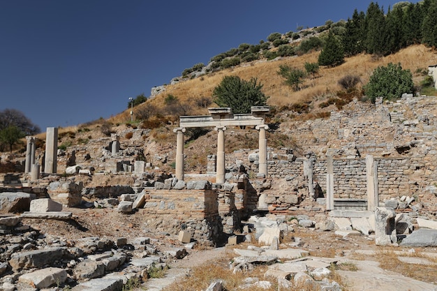 Città antica di Efeso Smirne in Turchia