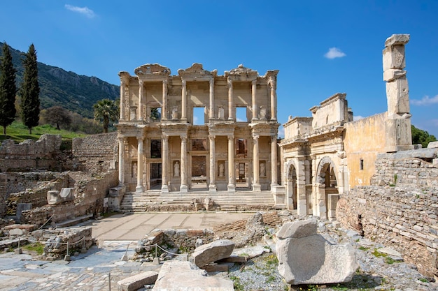Città antica storica di Efeso. Selcuk / Smirne / Turchia