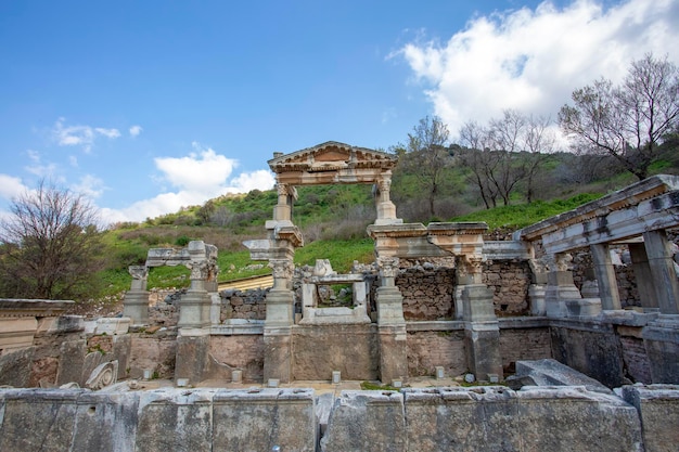 Città antica storica di Efeso. Selcuk / Smirne / Turchia