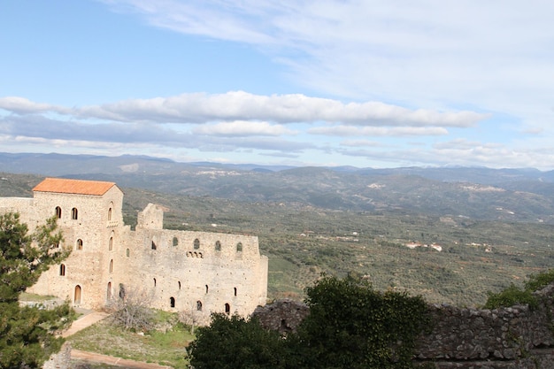 Città bizantina di Mystra Grecia