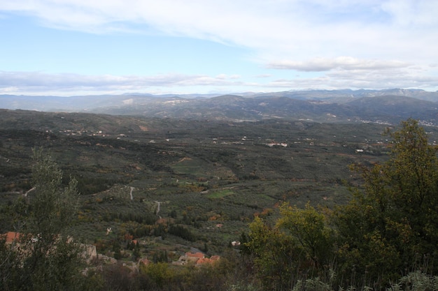 Città bizantina di Mystra Grecia