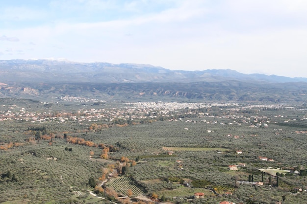 Città bizantina di Mystra Grecia