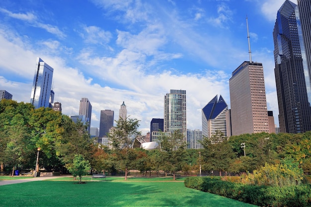 Città del centro di Chicago