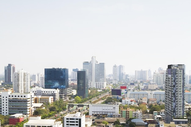 Città di Bangkok alla luce del giorno