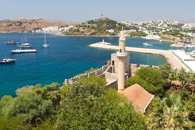 Città di Bodrum da Mugla Turchia